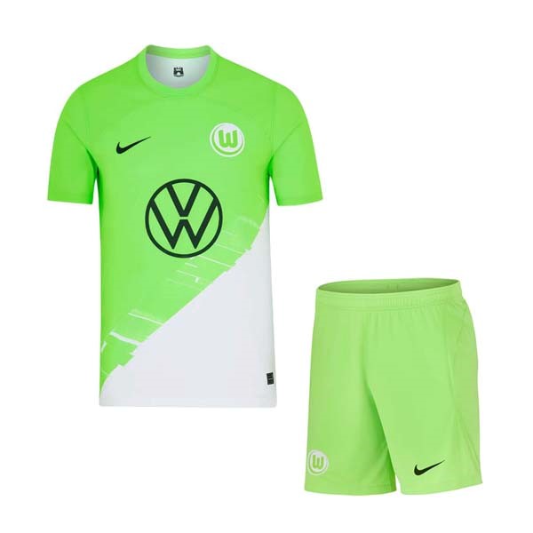 Camiseta Wolfsburg 1st Niño 2023-2024